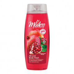 Modess® Body Wash, Pomegranate Mango, 18 Ounce